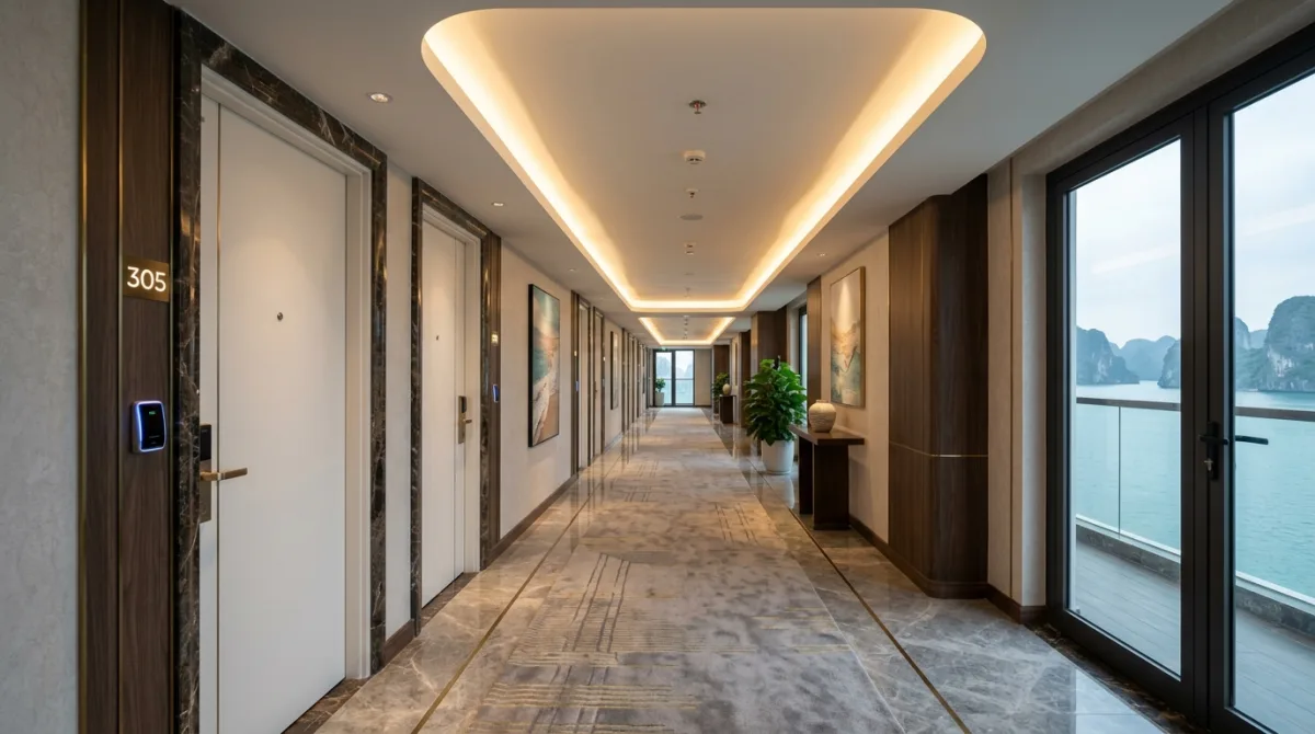 Dự Án Tổ Hợp Khách Sạn 5 Sao The Grand Luxury Hạ Long - 350 Bộ Cửa Sơn Trắng PU