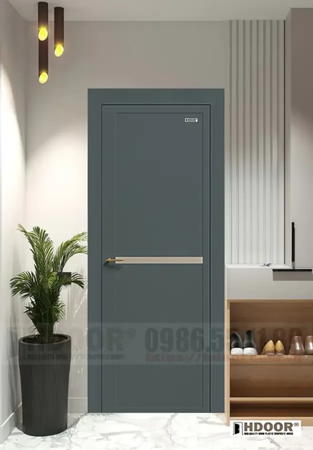 Cửa nhựa composite chỉ sơn HDOOR-CS97