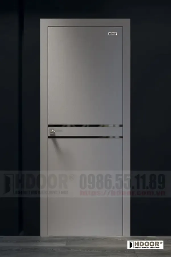 Cửa nhựa composite chỉ sơn HDOOR-CS102