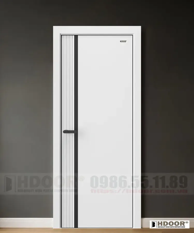 Cửa nhựa composite chỉ sơn HDOOR-CS104